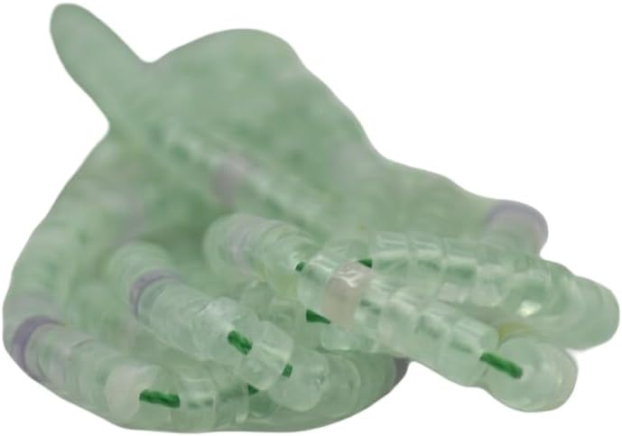 13 inch Strand of Natural gem Fluorite, 4x2mm rondelle Smooth Beads for DIY Jewelry Making. | Beads_03616