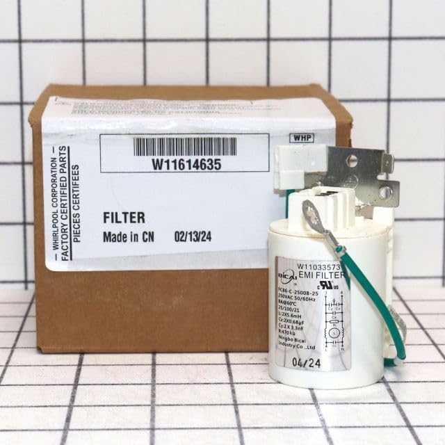 W11614635 Washing Machine Noise Filter
