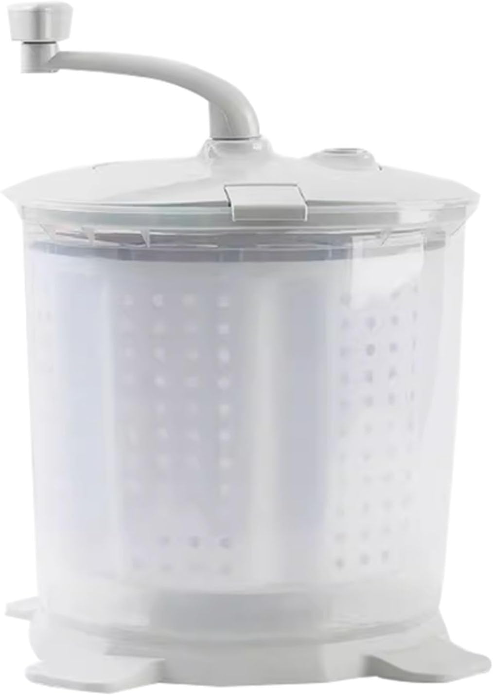 10L Camping Washing Machine Portable Manual Hand Clothes Washer, Powerful Washer Washing Machines for Baby Clothes, Underwear Or Small Items, Apartment, Dorm,RV Travel Laundry