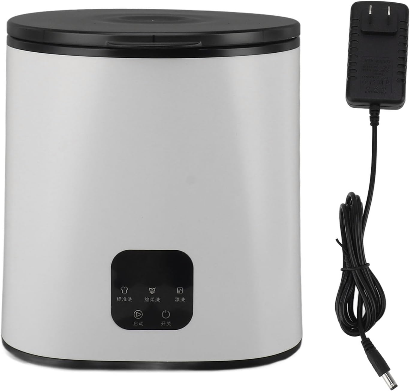 Mini Washing Machine, Small Laundry Machine with Rear Drain Holes for Wash Baby Clothes Apartment Dorm