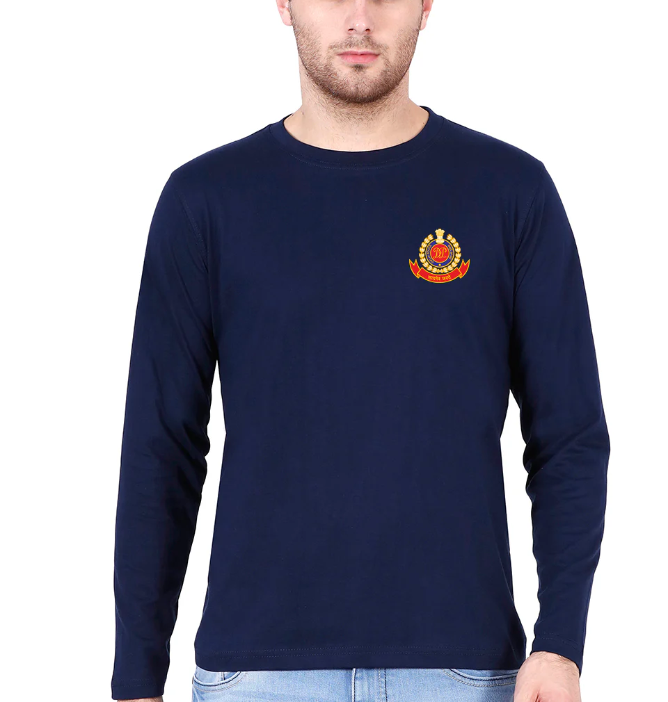 Delhi Police Full Sleeves T-Shirt for Men
