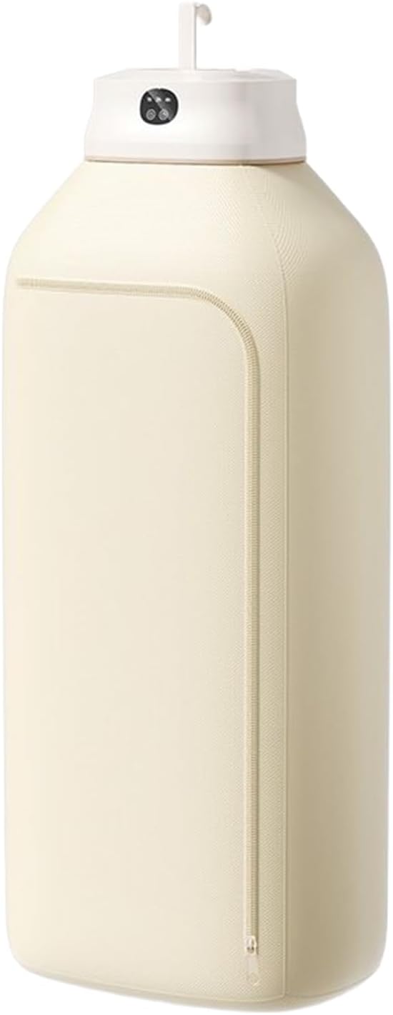 Electric Clothes Dryer - 400W Portable Home Dryer, Quiet and Efficient Foldable Laundry Machine with Timer Function, Space-Saving Appliance for Indoor, Camping, Apartment, Travel Use