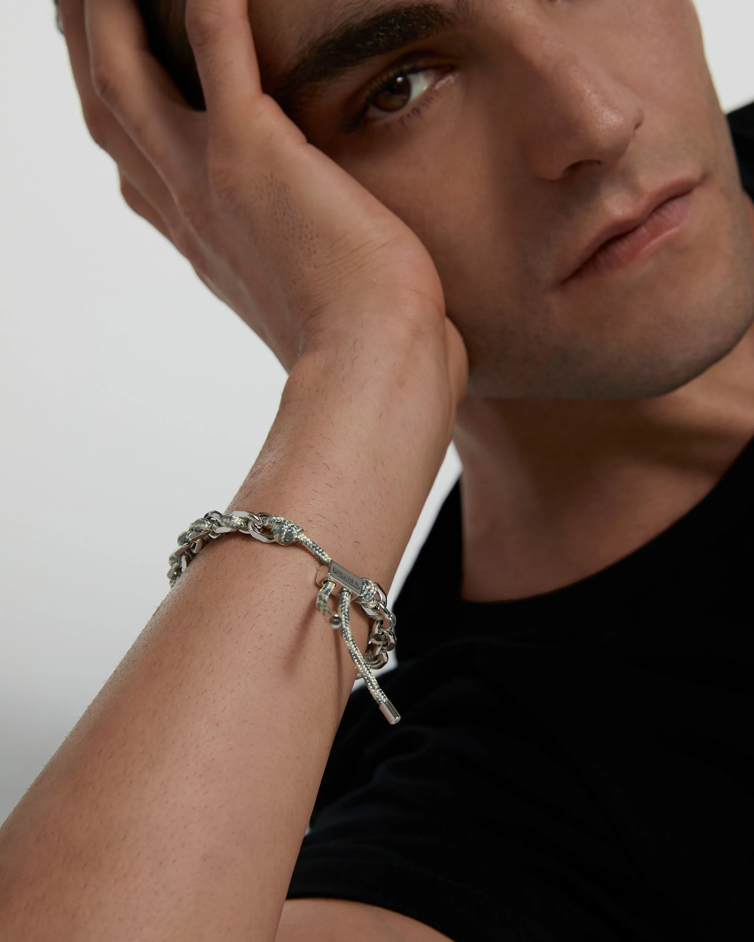 Sky Rope and Chain Bracelet