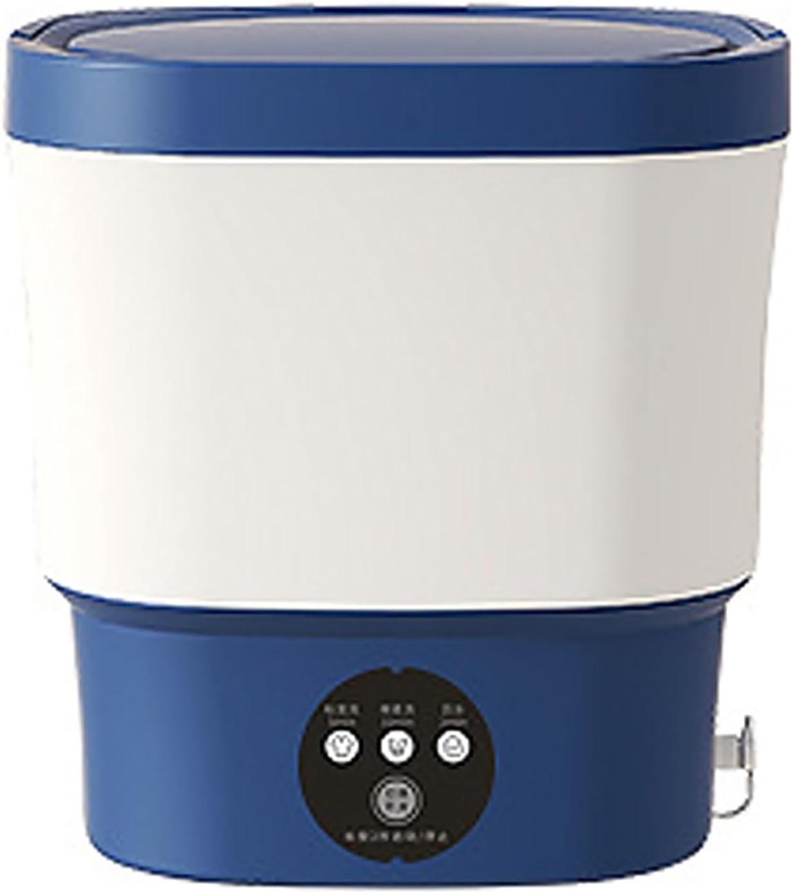 WHYATT Portable Washing Machines, Clothes Washing Machines, for Apartments, Dorm, Camping, RV, Travel Laundry (Color : Blue)