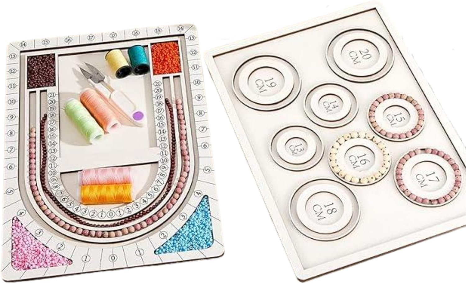 zytera Bead Weaving Workbench and Bracelet Measurement Set, 2-Piece