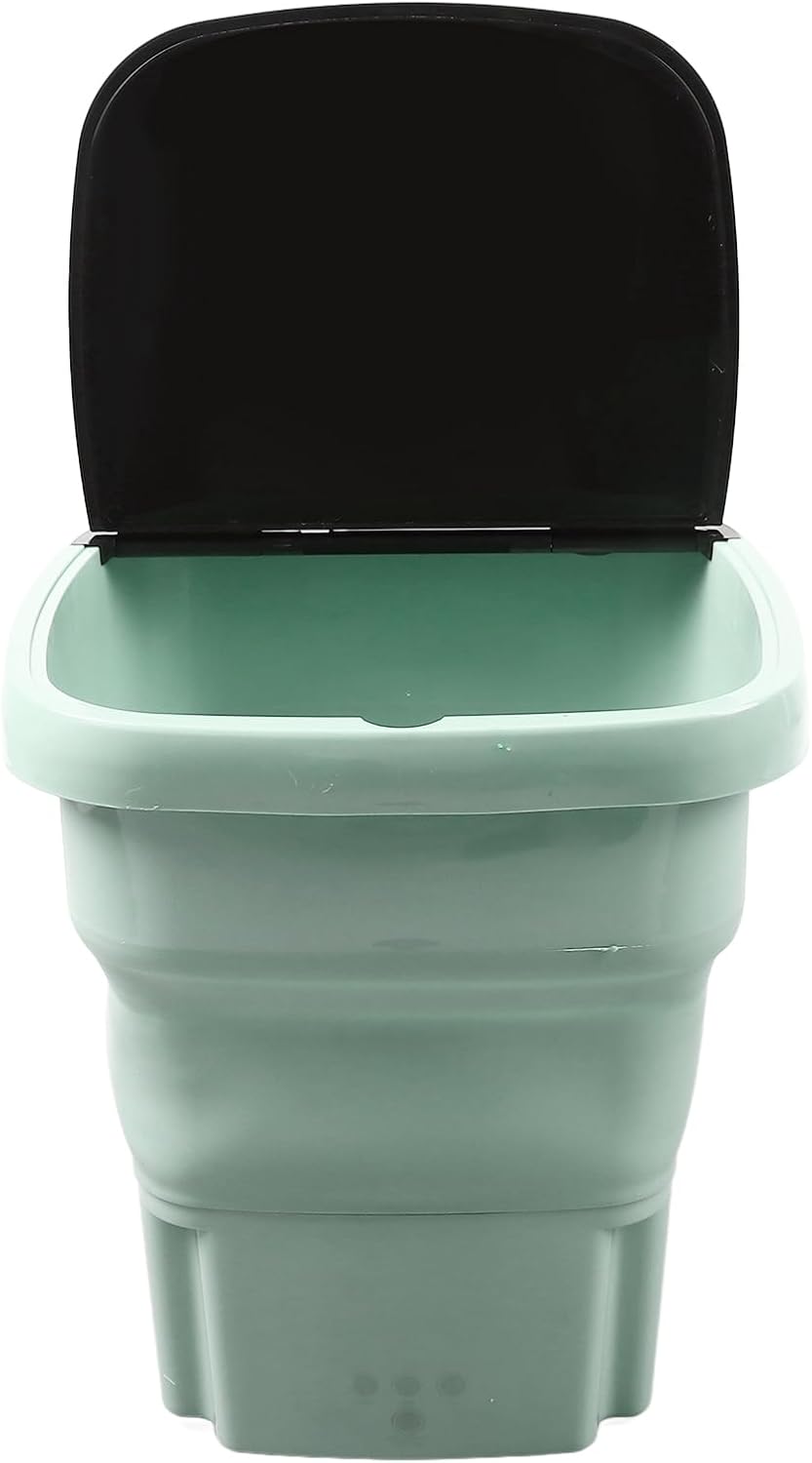 Foldable Washing Machine with 3 Modes Timing, 15L Portable Washing Machine, Mini Washer and Spin Dryer Combo for Apartment, Laundry, Camping, RV, Travel, Underwear, Baby