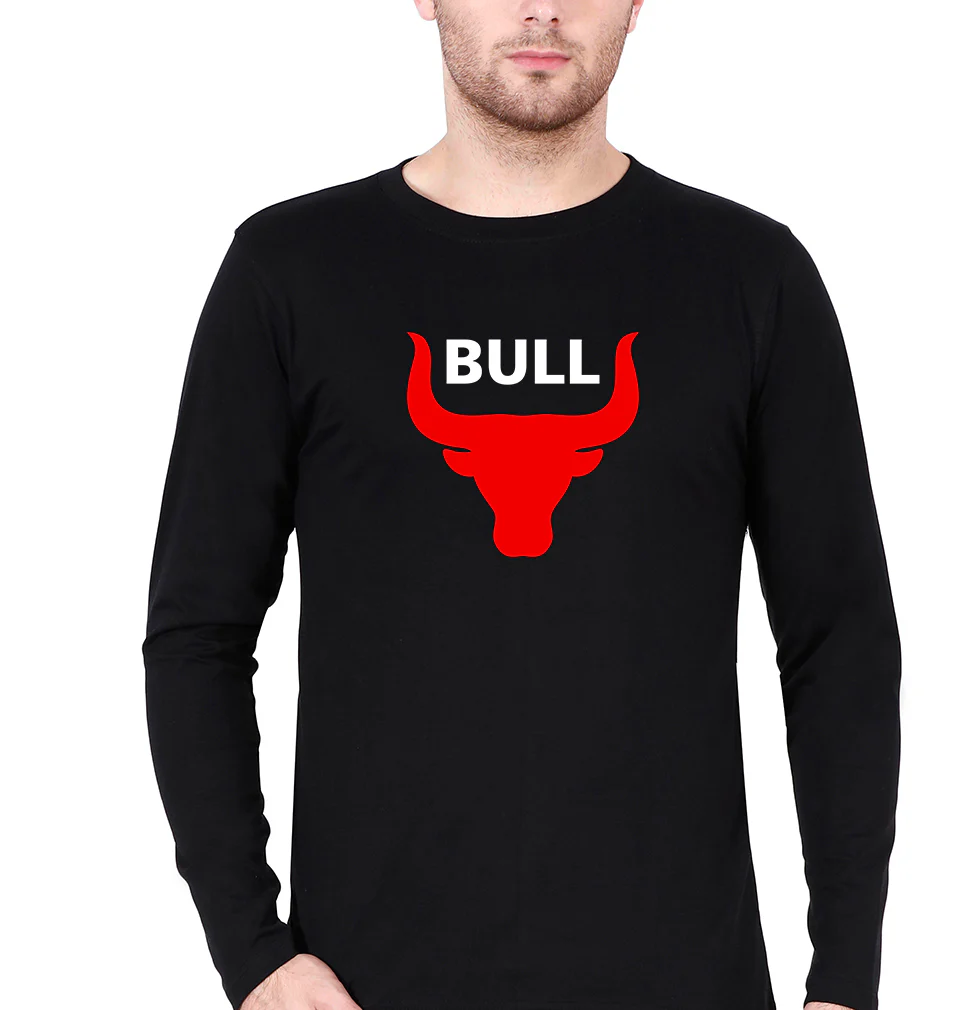Bull Full Sleeves T-Shirt for Men
