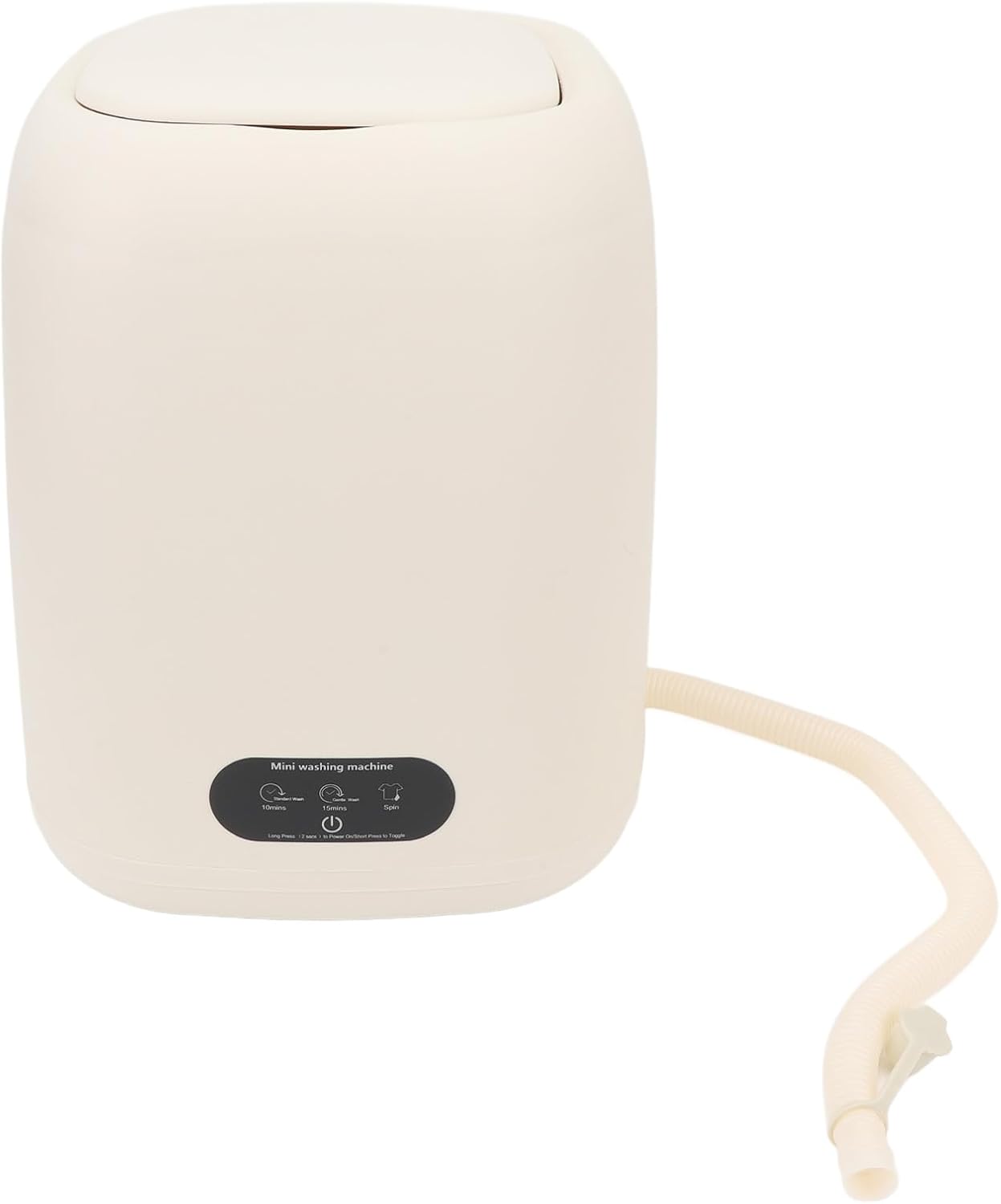 Underwear Washing Machine, Portable Mini Washing and Dewatering Machine, Deep Cleans, 9L Large Capacity, Laundry Washer for Bra, Underwear, Socks (US Plug)