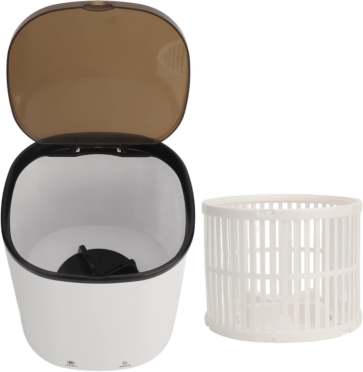 Mini Washing Machine, 4.5L Portable Bucket Washer 2000mA 24W 12V Lightweight Household Portable Washer for Camping Travelling Apartment Dorm Friend or Family US Plug