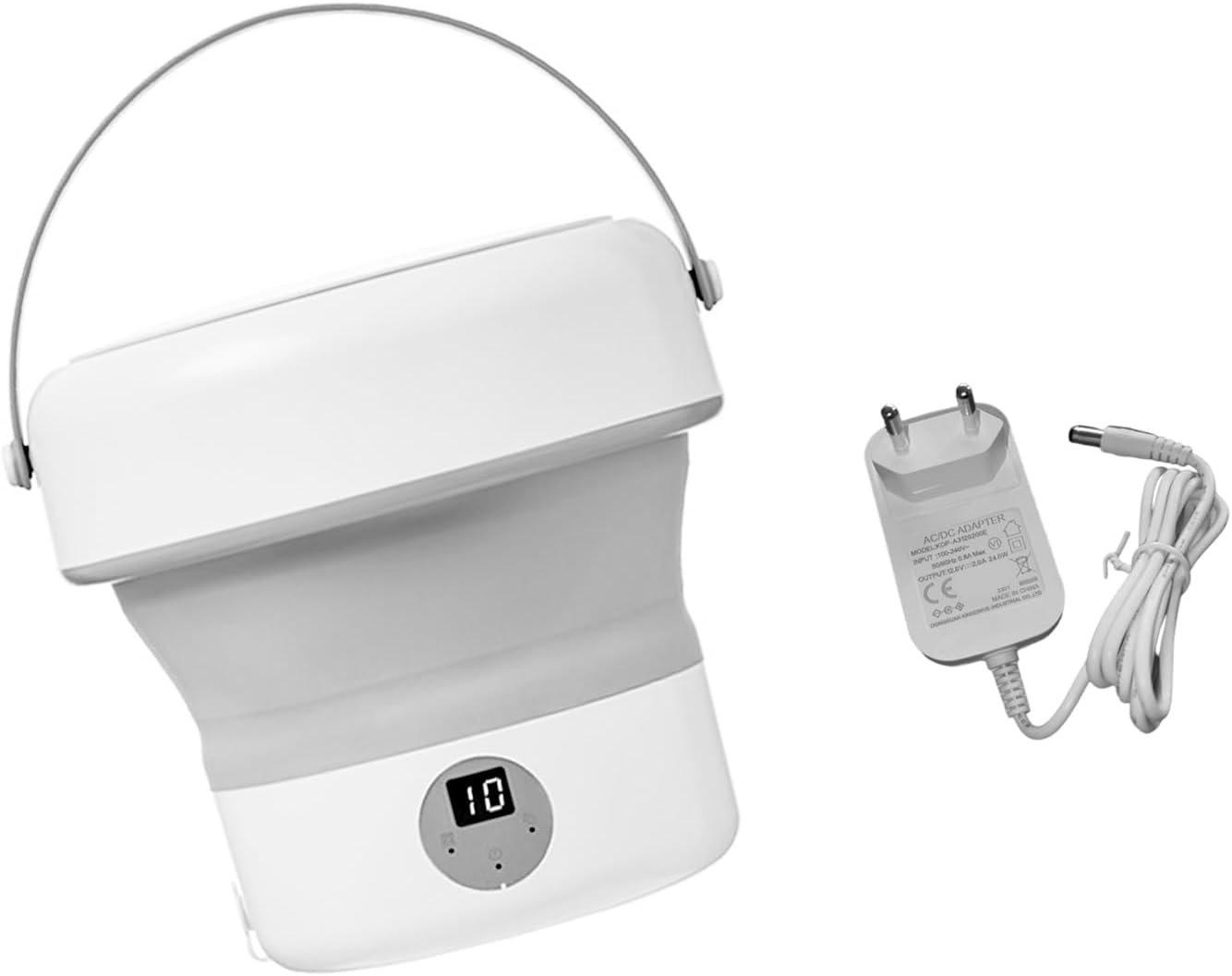 Efficient Foldable Washing Machine For Apartments And Travel Miniature Clothes Washer Space Saving Garment Dorm Room Laundry Device