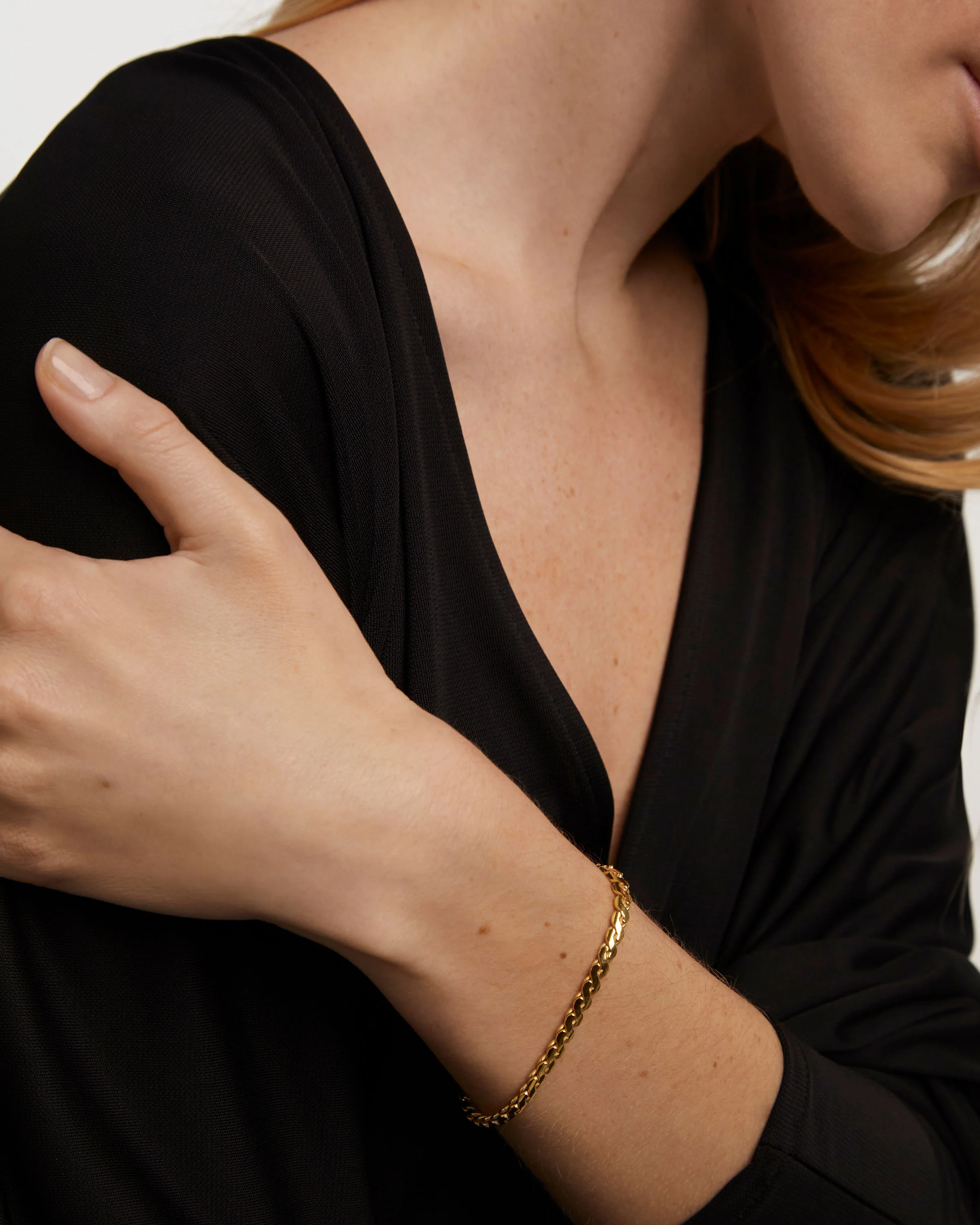 Large Serpentine Chain Bracelet