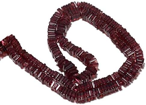 3 Light Garnet Heishi Spacer Beads Strand, 4mm Each, 16 Inches Full Strand Code-HIGH-50394