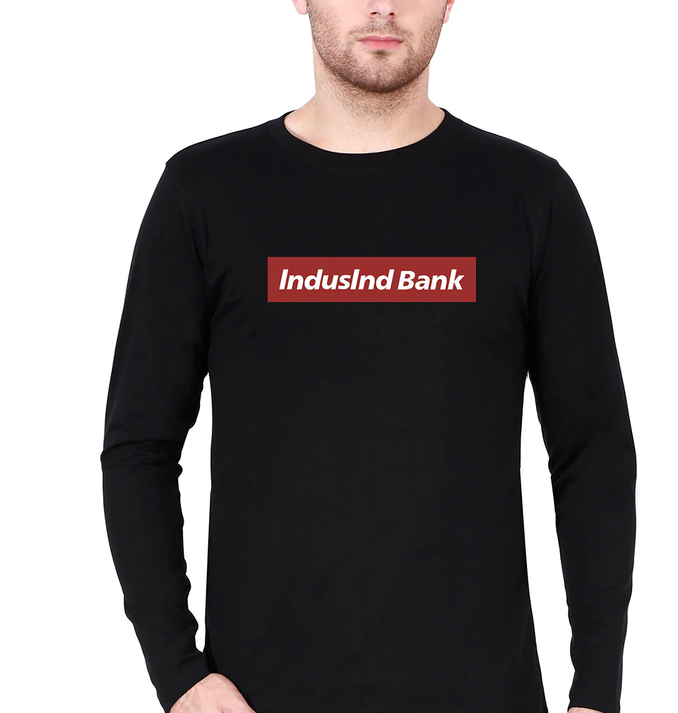 Indusind Bank Full Sleeves T-Shirt for Men