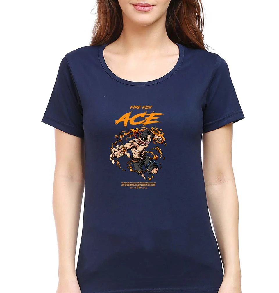 ACE - ONE PIECE Anime T-Shirt for Women