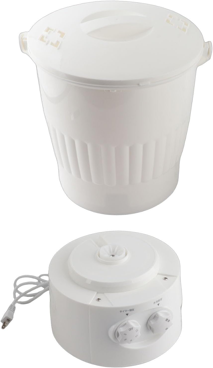 Small Clothing Washer, 10L Capacity Portable Convenient and Efficient Washing Low Noise and Energy Saving 2 Modes Mini Washing Machine for Underwear (US Plug 110V)