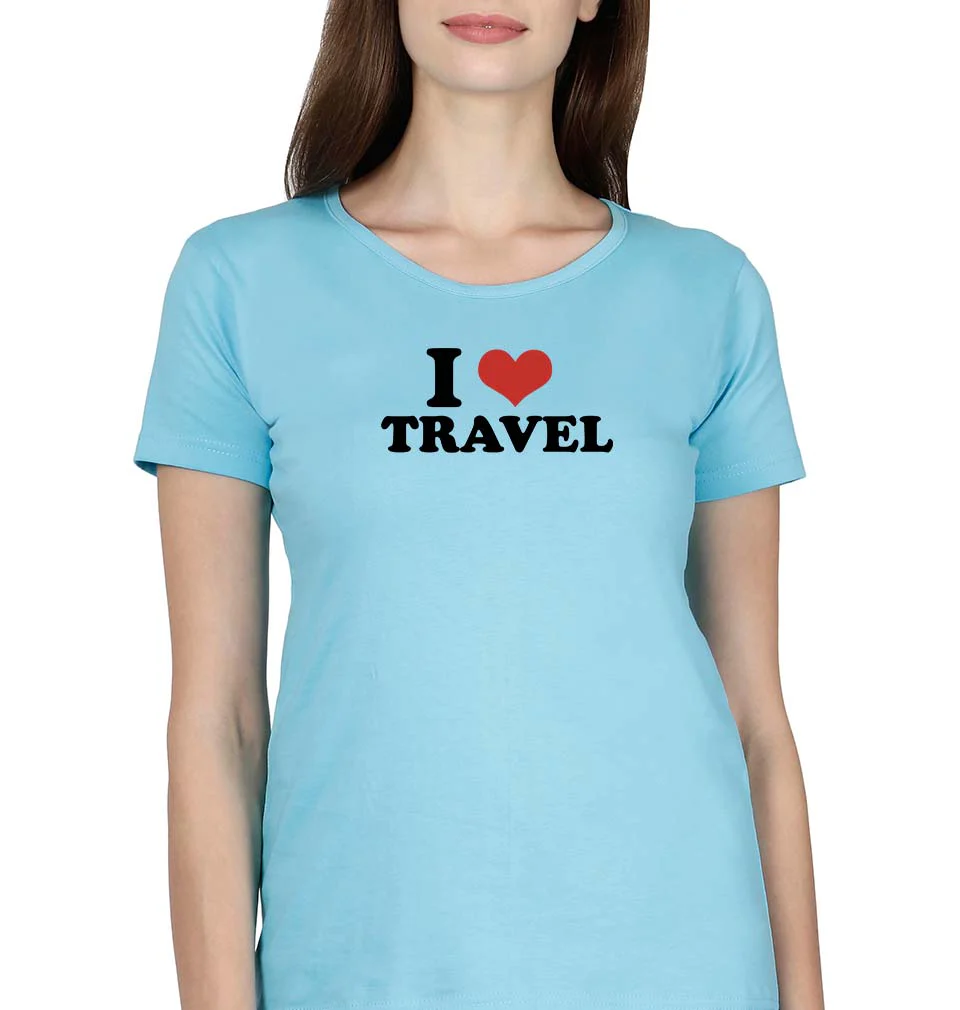 I LOVE TRAVEL T-Shirt for Women