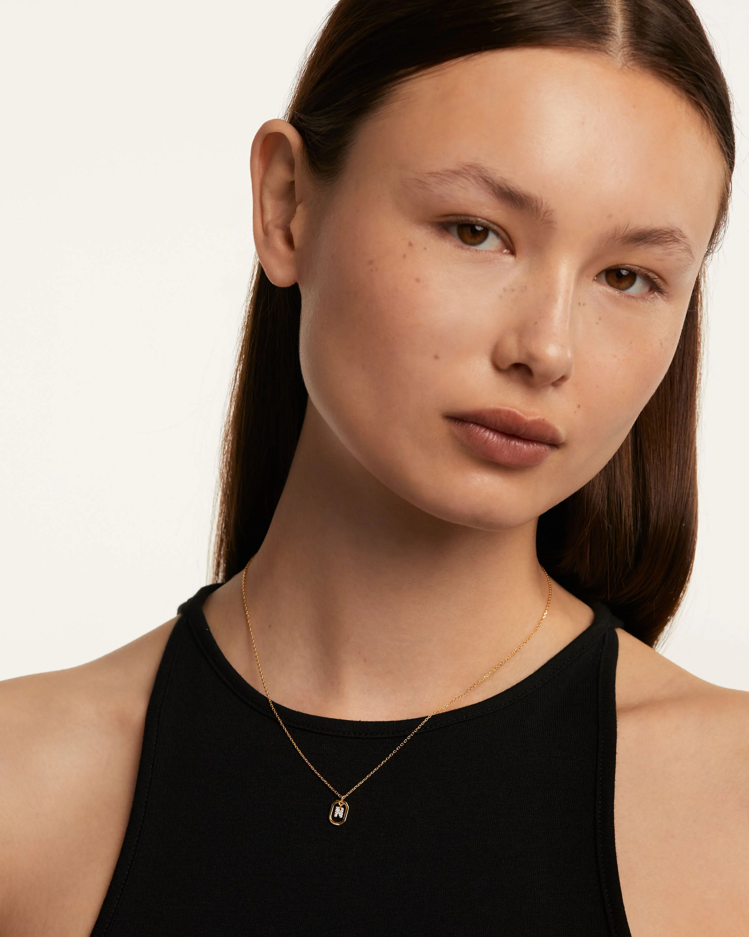 Mini Letter N Necklace