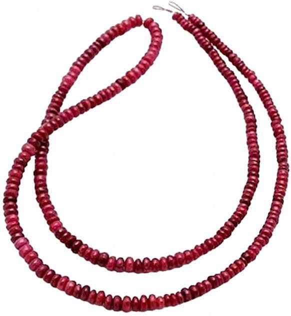 Natural African Ruby Smooth Beads, 2 mm - 3 mm,17