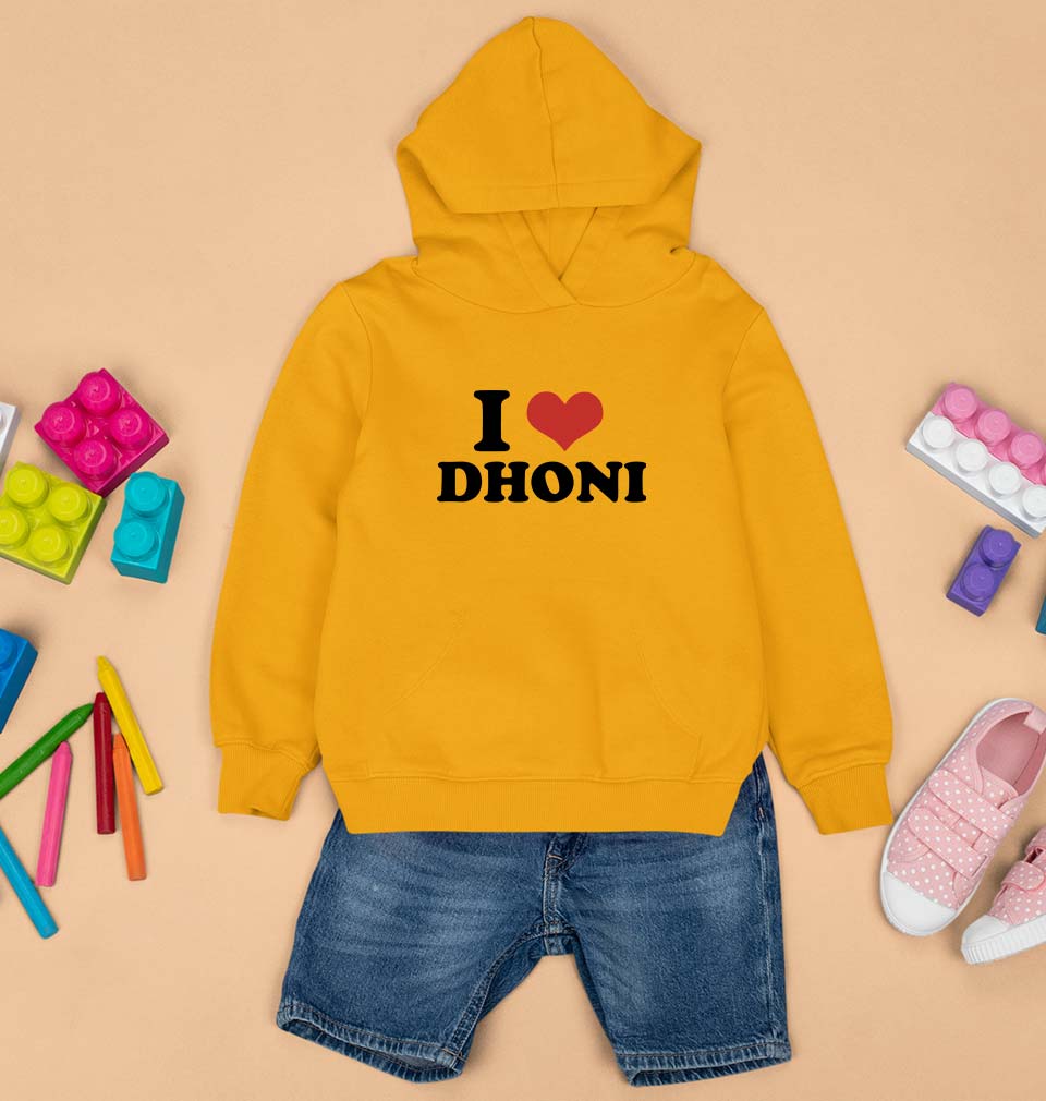 I LOVE DHONI Hoodie for Boy/Girl