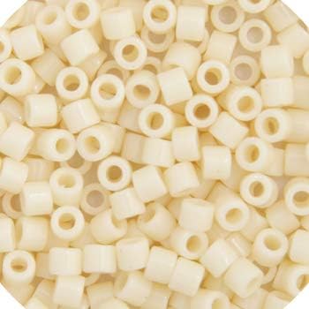 Miyuki Delica 11/0 - Dark Cream DB0732-250gms Bag of Japanese Glass Beads Bulk Bag of Japanese Glass Beads