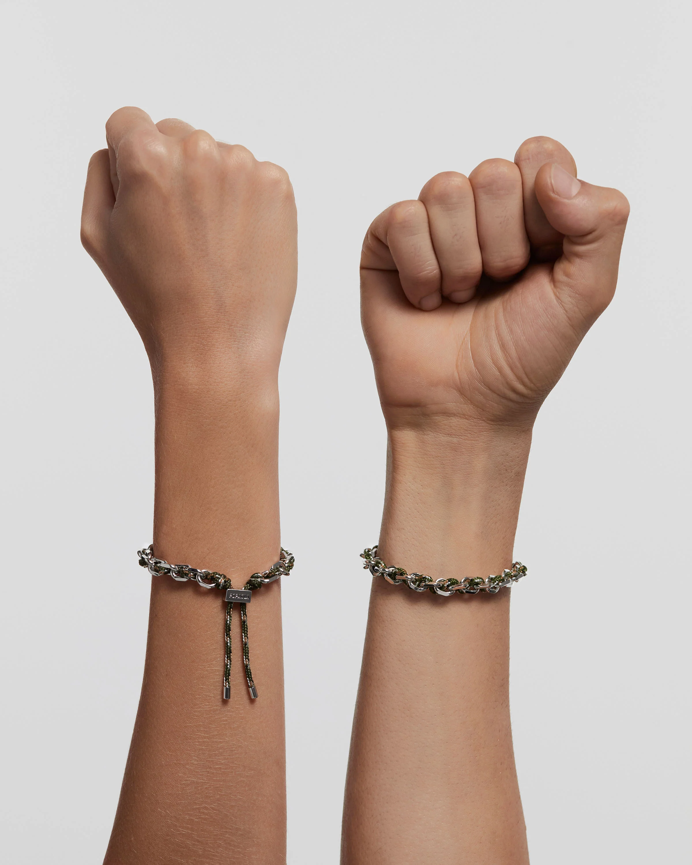 Cottage Rope and Chain Bracelet