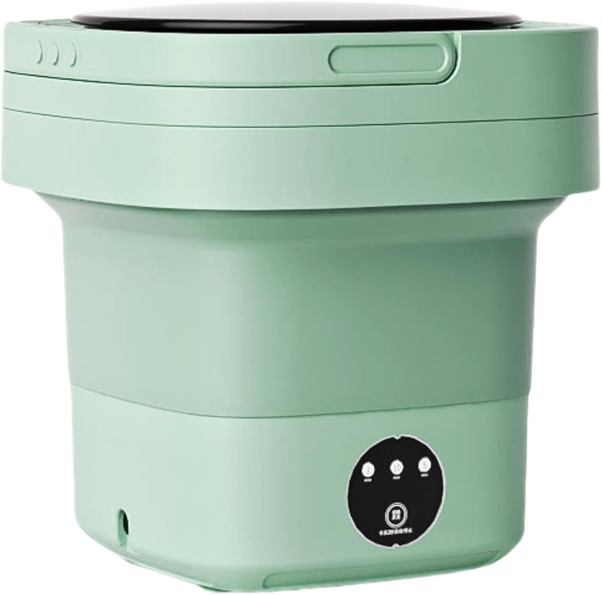 Miniature Folding Laundry Washer With Removable Drain Basket Portable Washing Machine For Dormitories And Outdoor Use Dormitory Washing Machine