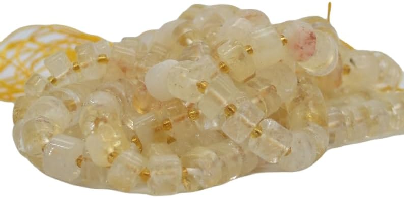 13 inch Strand of Natural gem Hand Polished, 10x5mm rondelle Smooth Beads for DIY Jewelry Making. | Beads_04587