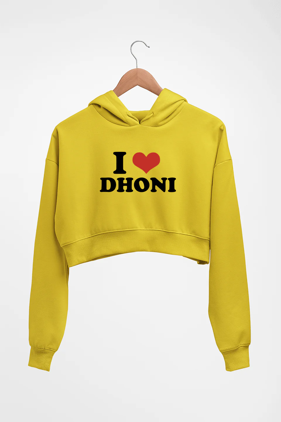 I LOVE DHONI HOODIE FOR WOMEN