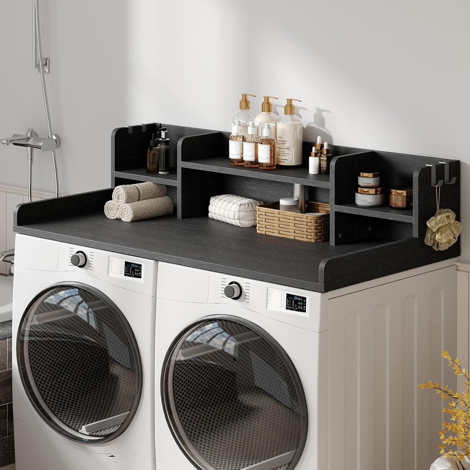 HOOBRO 2-Tier Washer Dryer Countertop, 54