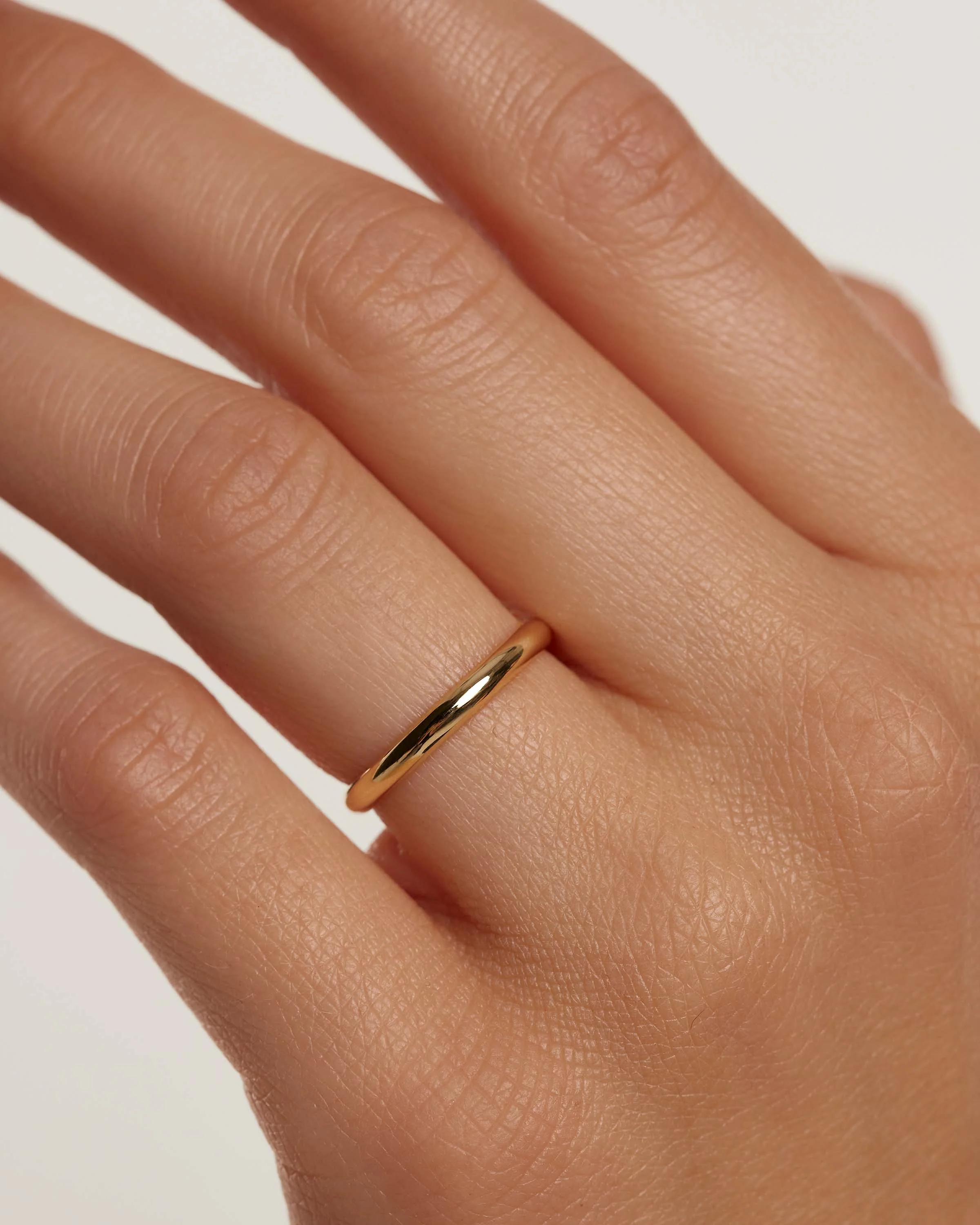 Yellow Gold Bold Ring