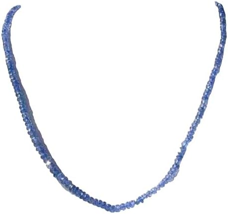 Un-Heated Blue Sapphire Bead Faceted 17