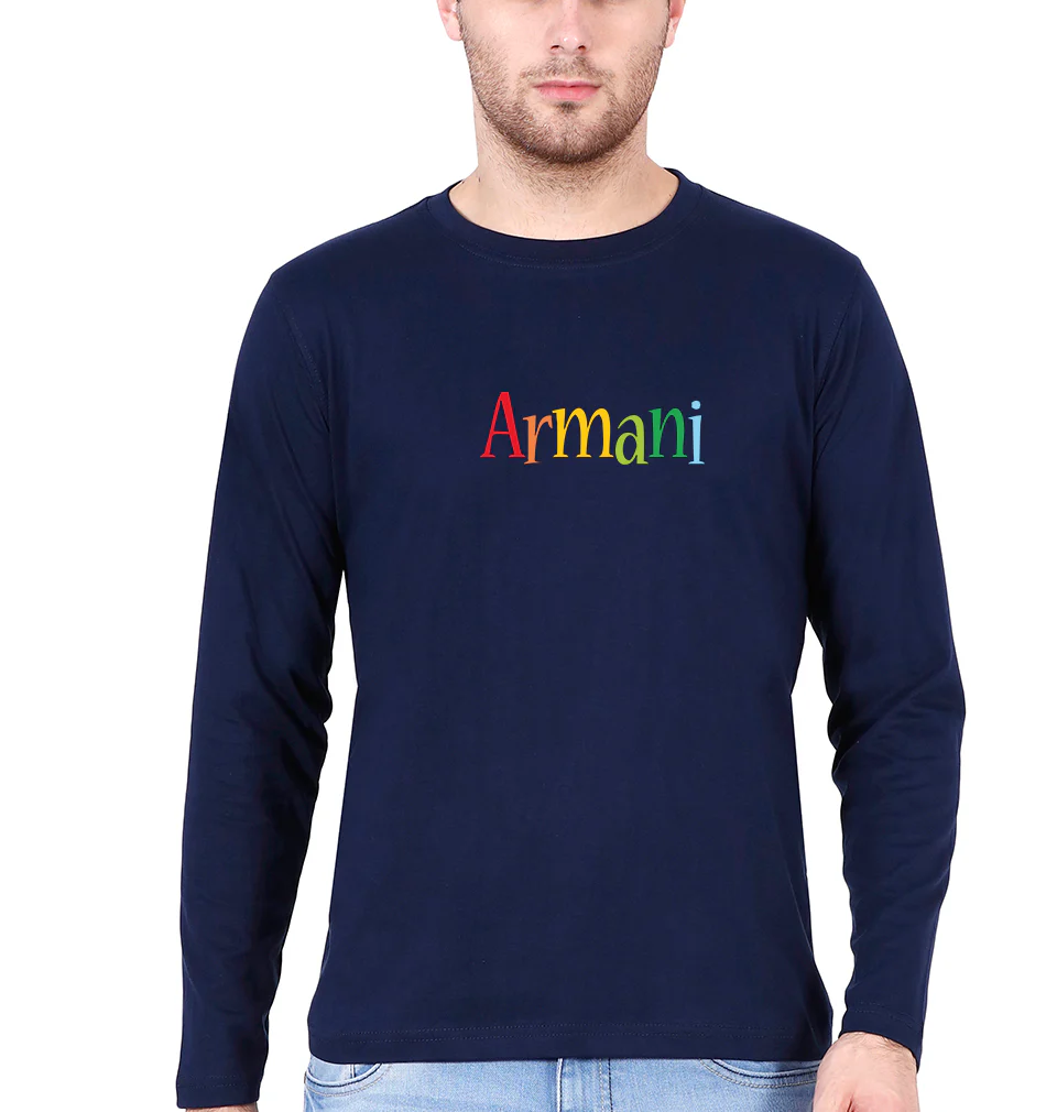 Armani Full Sleeves T-Shirt for Men