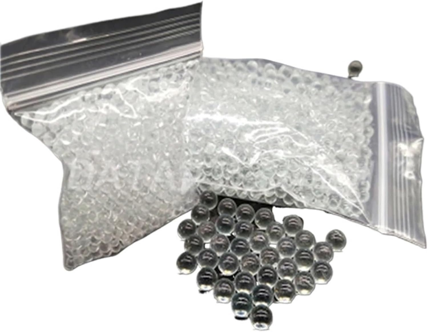 1000pcs/2000pcs DIA1mm to 11mm Small Glass Decorative Balls high Precision Transparent Glass Beads for Laboratory Experiment(10mm 1000pcs)