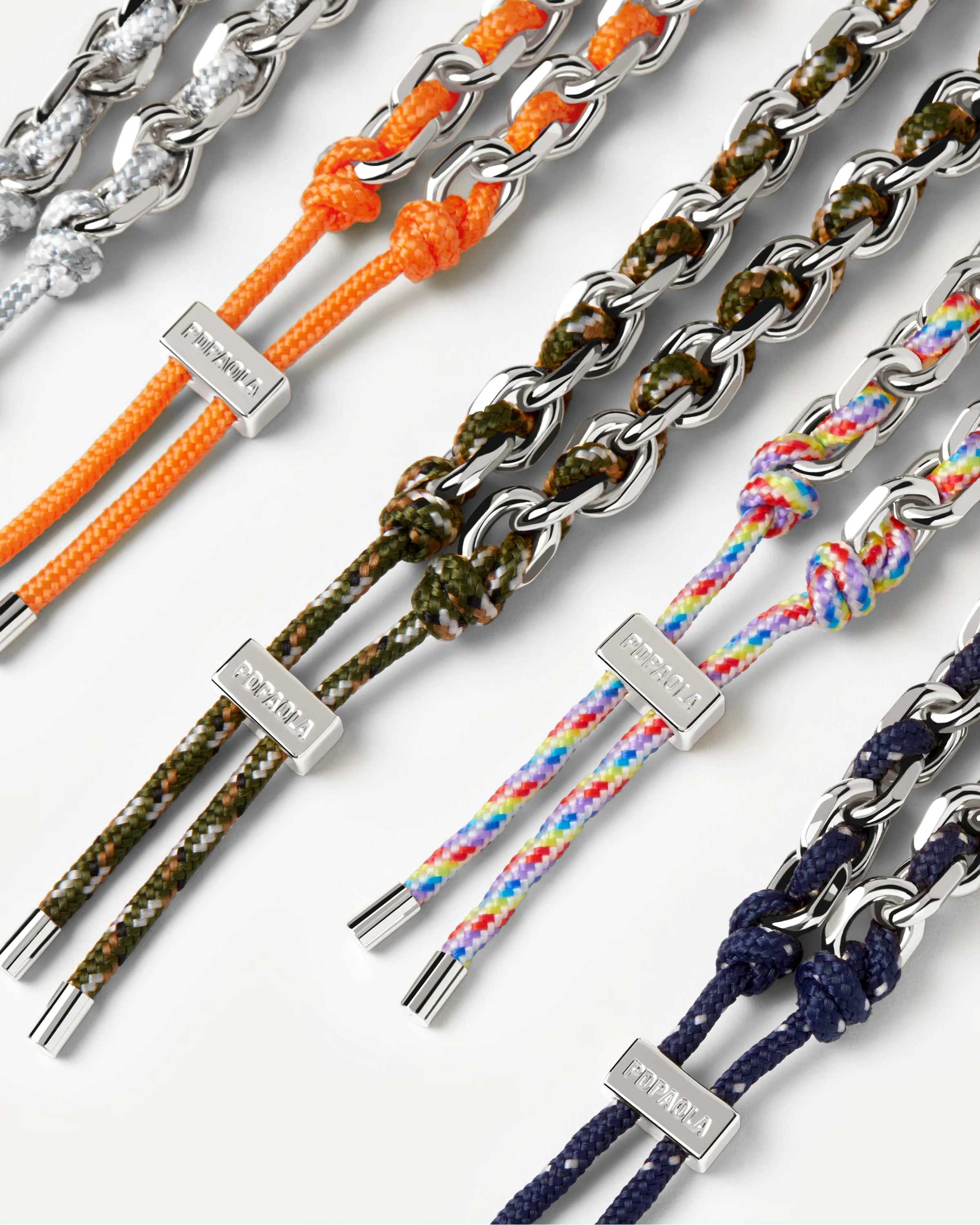 Midnight Rope and Chain Bracelet