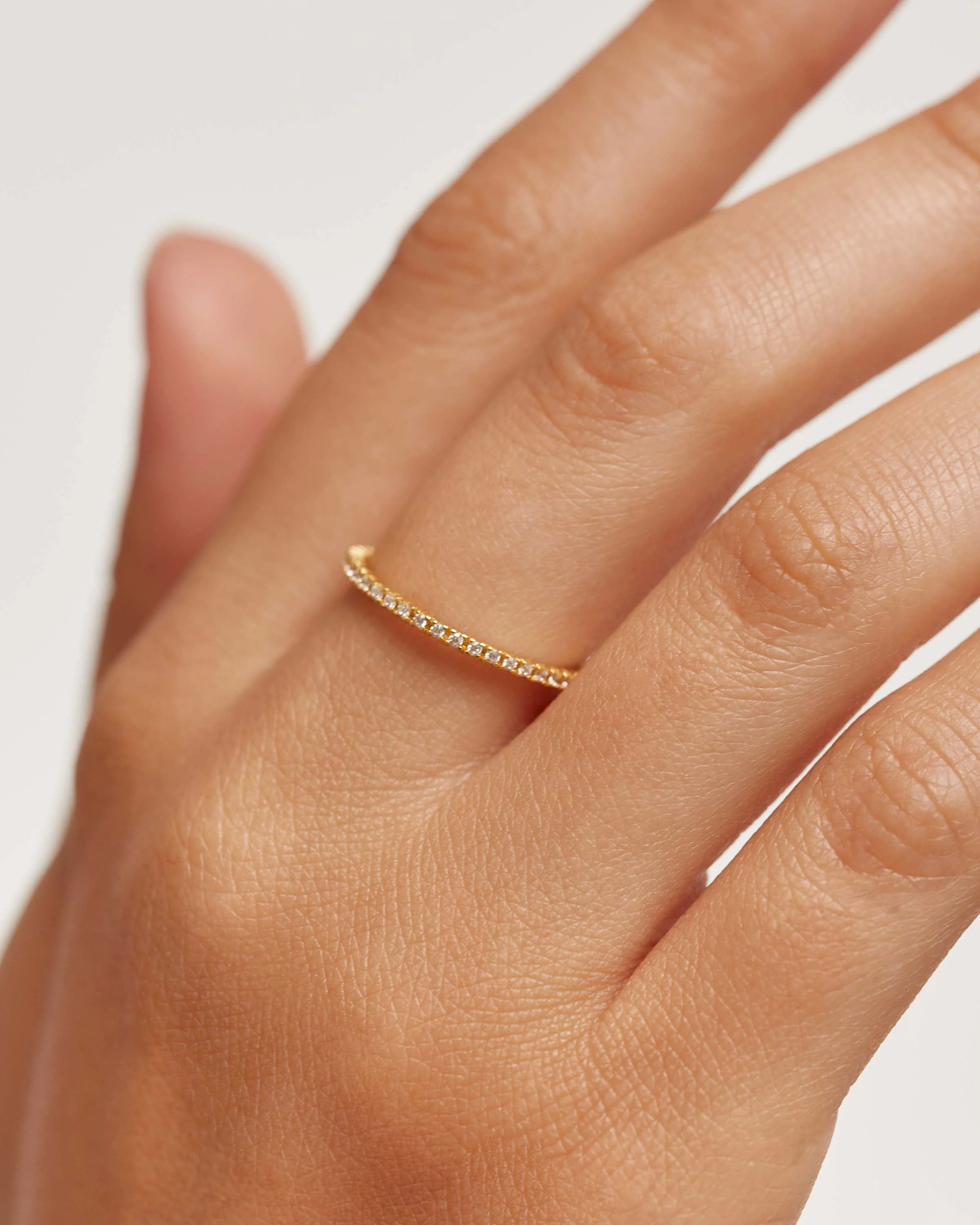 White Essential Ring