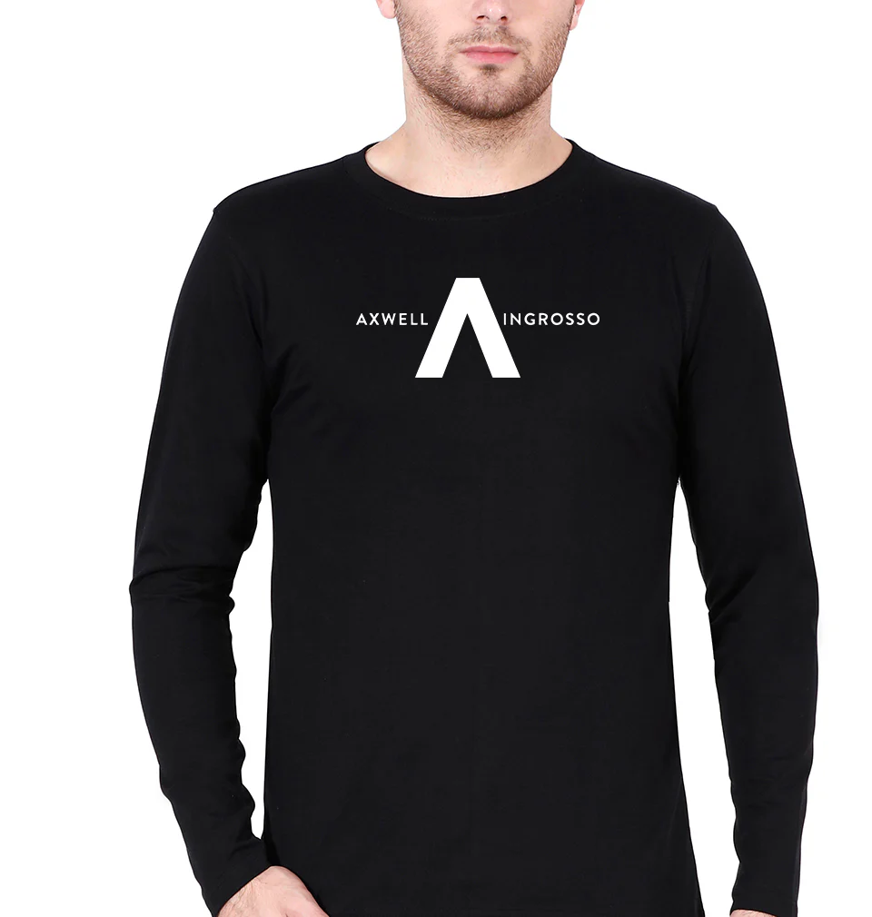 Axwell & Ingrosso Full Sleeves T-Shirt for Men