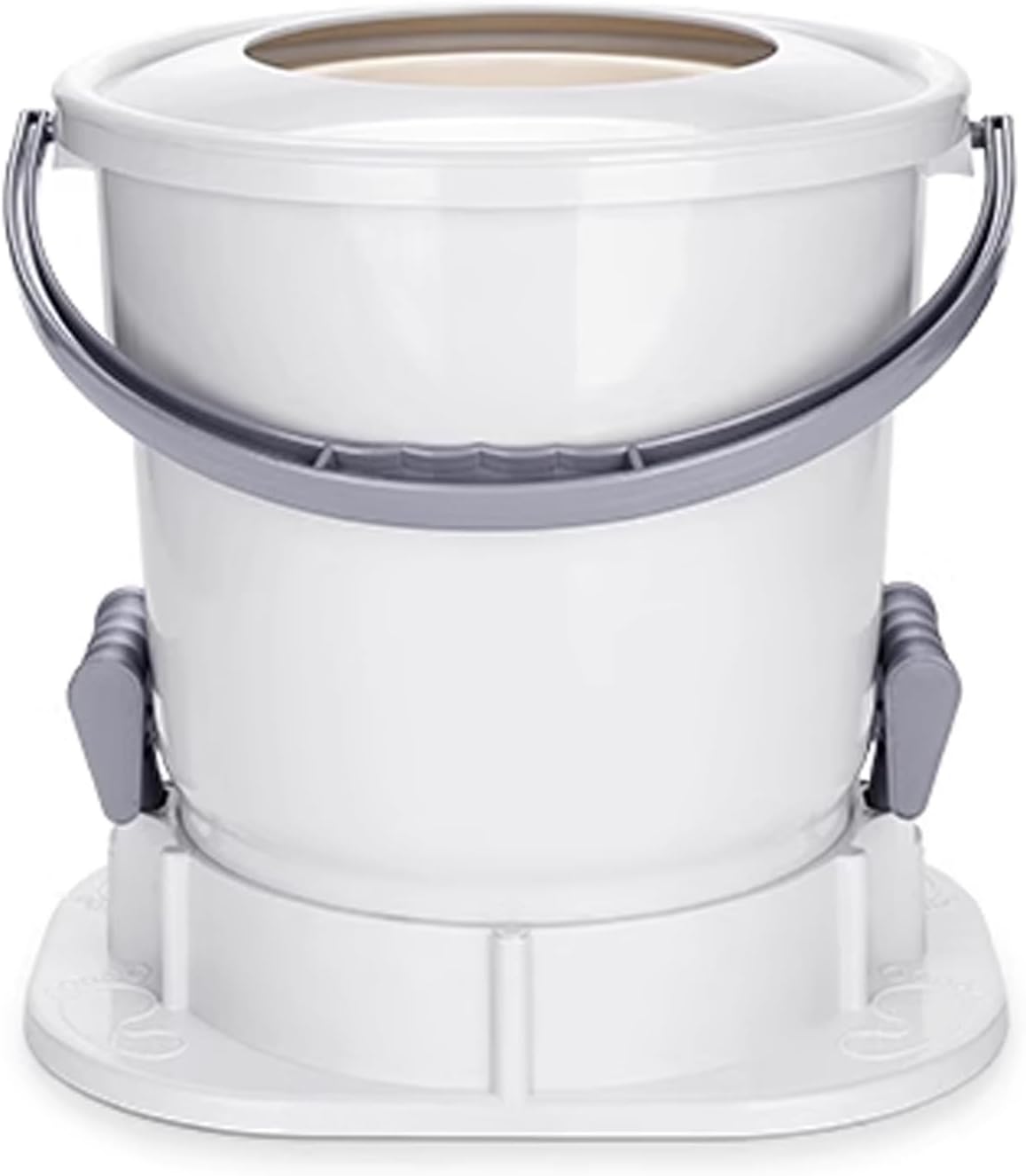 Generic Wringer for Hand Washing Clothes Portable Laundry Wringer for Wet Clothes, Nonelectric Laundry Dryer, Mini Dryer Compact for RV Camping School Apartment Dorm(White)