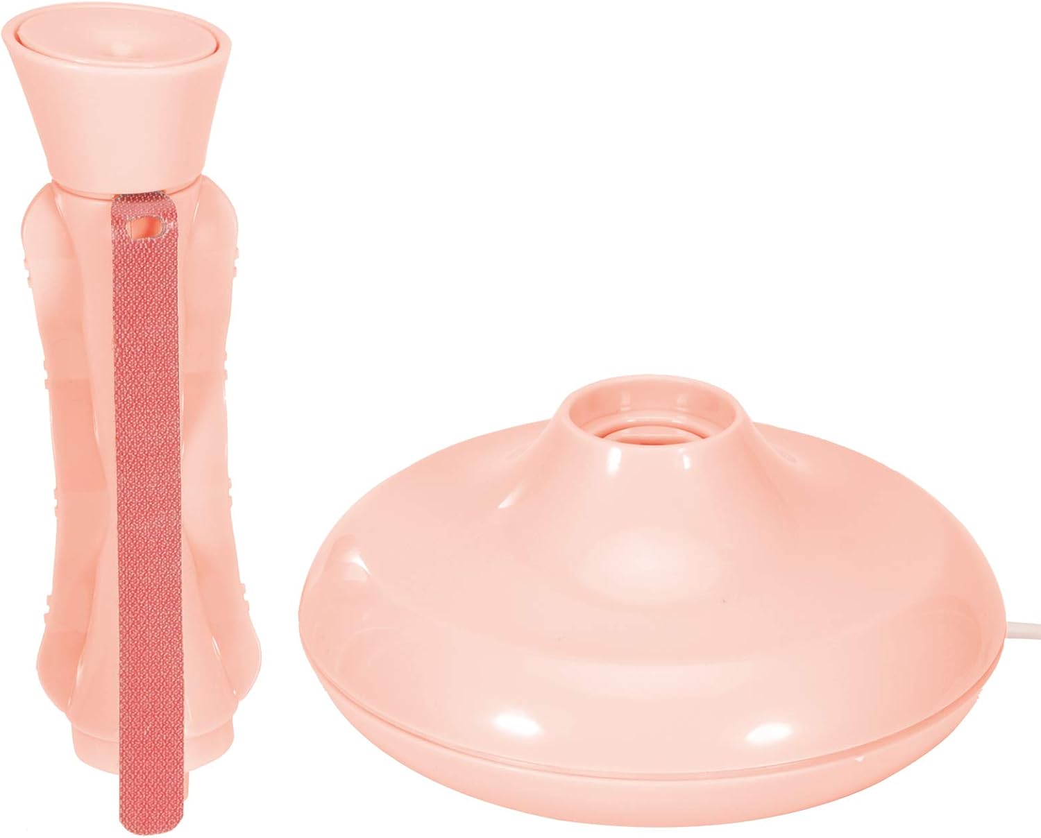 Mini Portable Ultrasonic Washing Machine, USB Powered, 360 Degree Water, for Underwear Socks Baby Clothes, Small Size (Red)