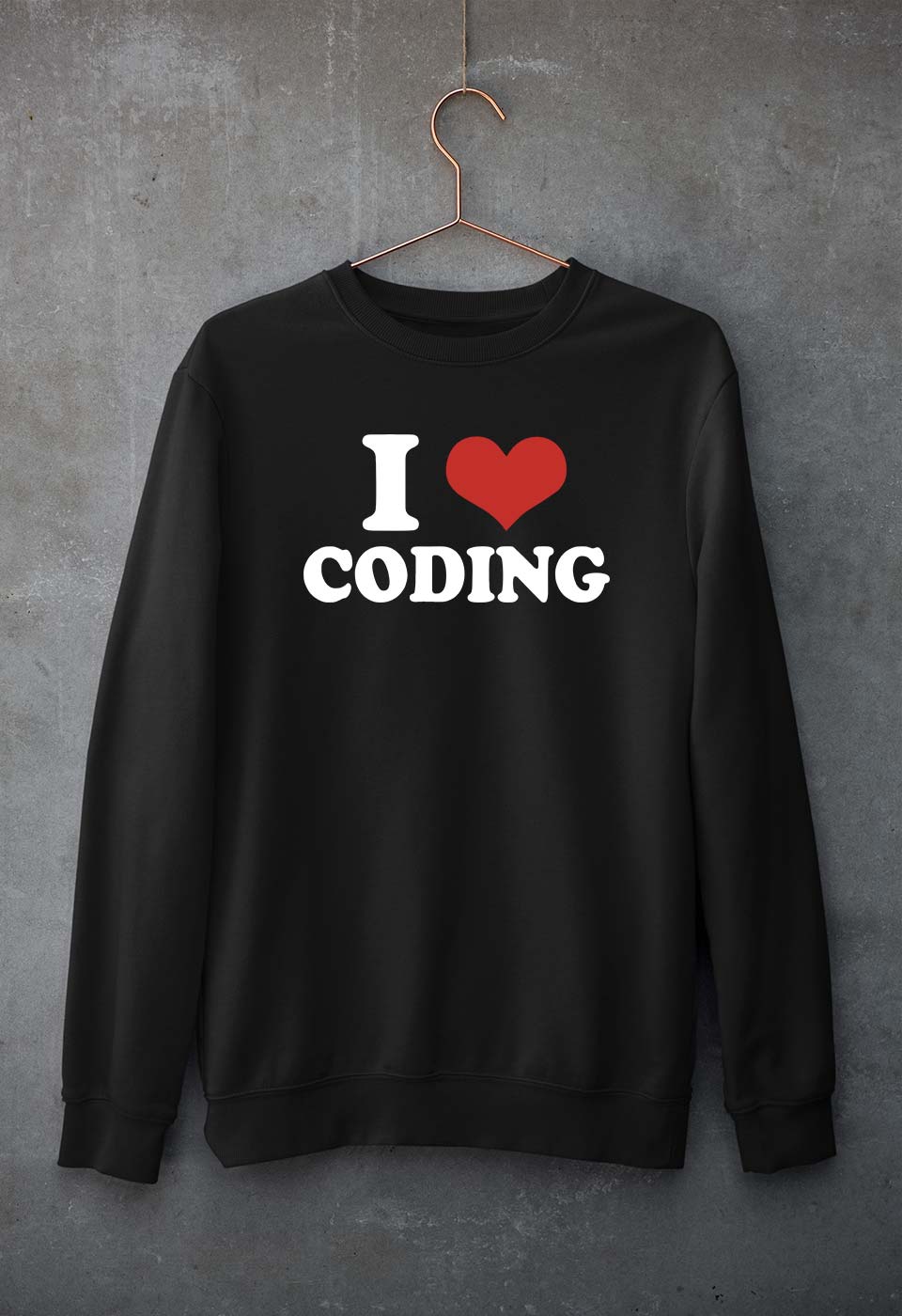 I Love Coding Sweatshirt for Men/Women