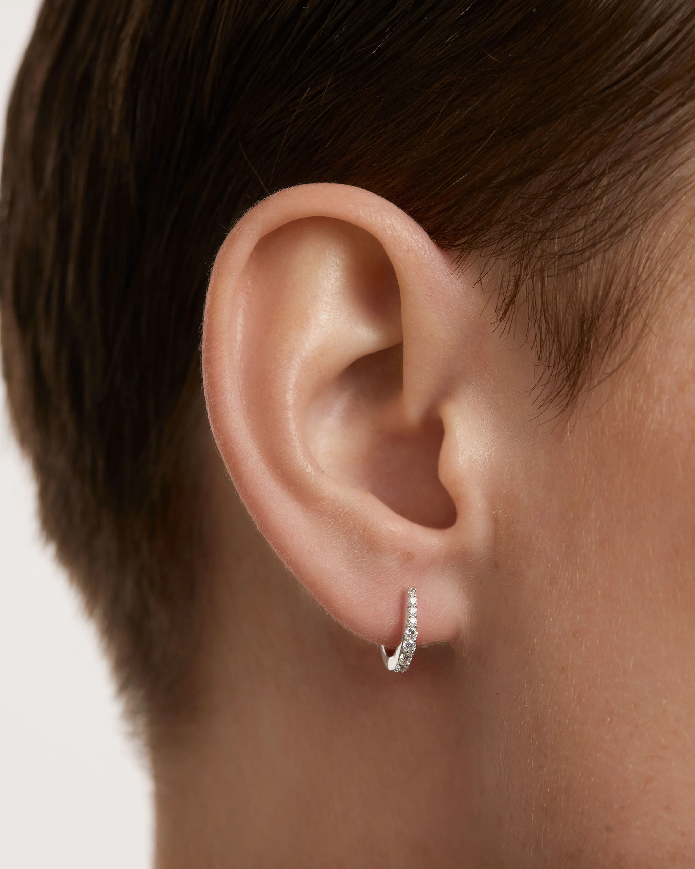 Stare Silver Earrings