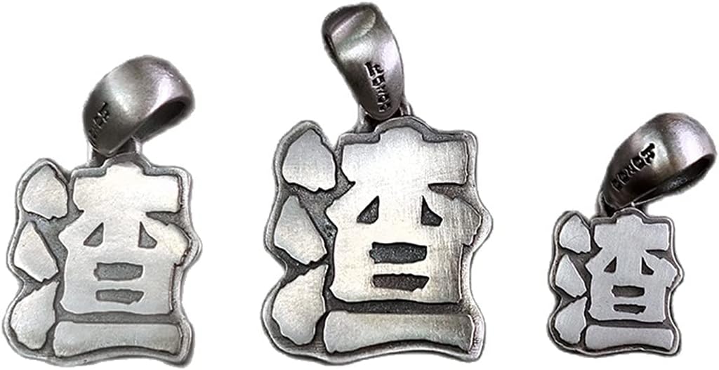 S925 Sterling Silver Text edc beads keychain DIY accessories paracord beads