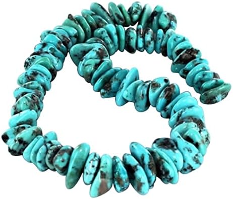 Mexican Turquoise Beads Discs 11-16mm 16