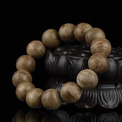 GLW kalimantan Genuine Natural Wild Agarwood Aloewood Malas Prayer beads 15 mm #4924