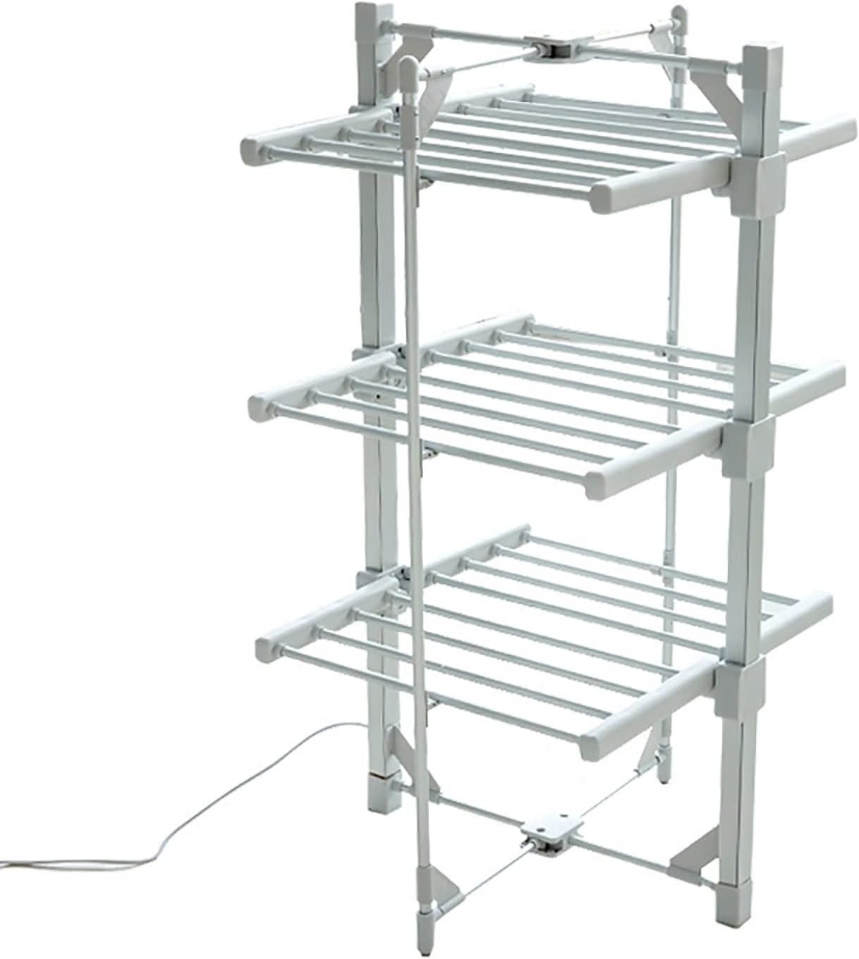 3 Tier Electric Heated Clothes Laundry Airer Dryer Electric Clothes Dryer, Indoor Clothes Drying Rack The New