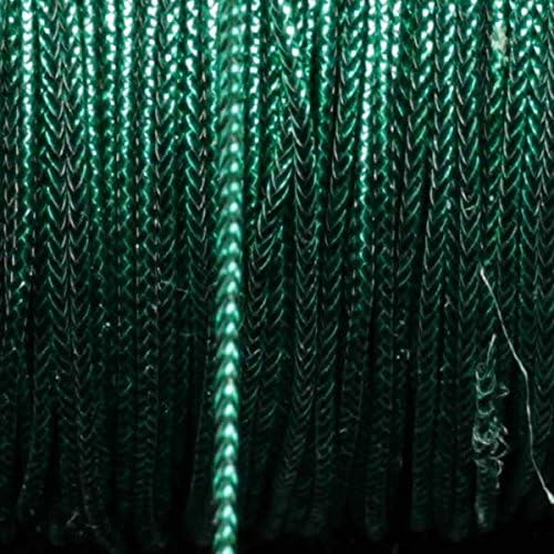 Green Contemporary Braided Craft Cord 0.25
