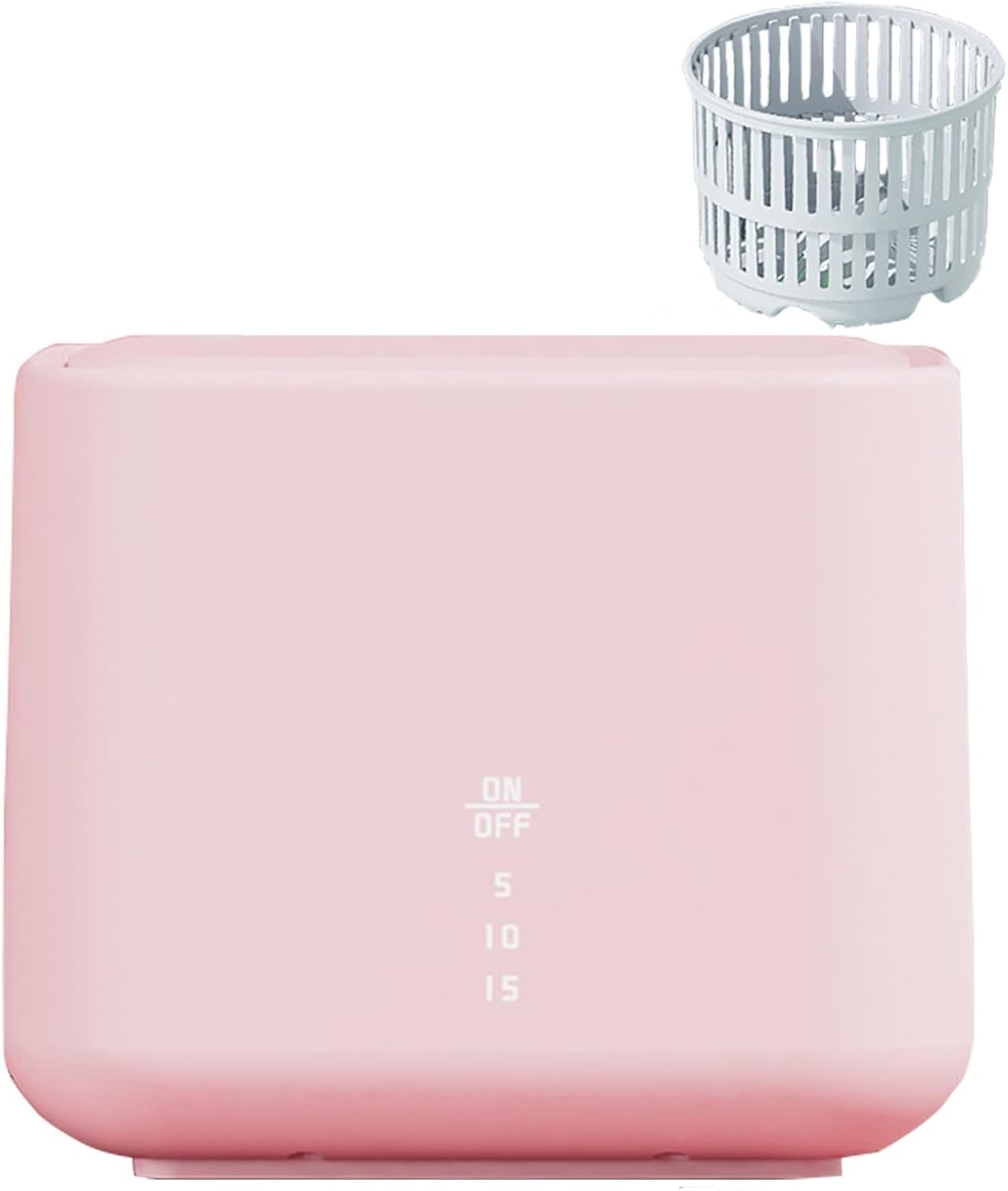 Portable Washing Machine, Mini Washing Machine for Clothes, Small Washer, for Underwear, Socks, Baby Clothes, Towels, Delicate Items (Color : Pink)