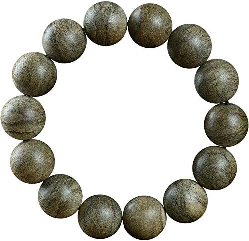 GLW 15mm Mala Prayer Beads Genuine Natural Wild Brunei Darussalam Agarwood #4318