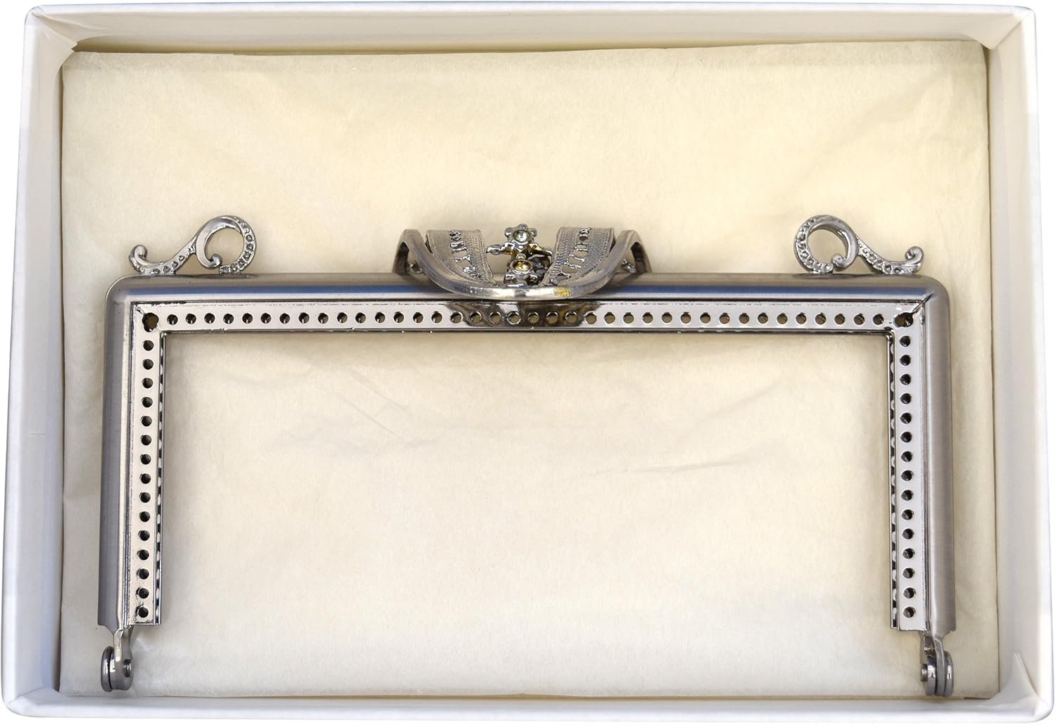 TOHO KM-1MG Bead Weave Metal Fittings, Tip, Length: Approx. 4.3 inches (11 cm), Brushed Gold, 1 Piece