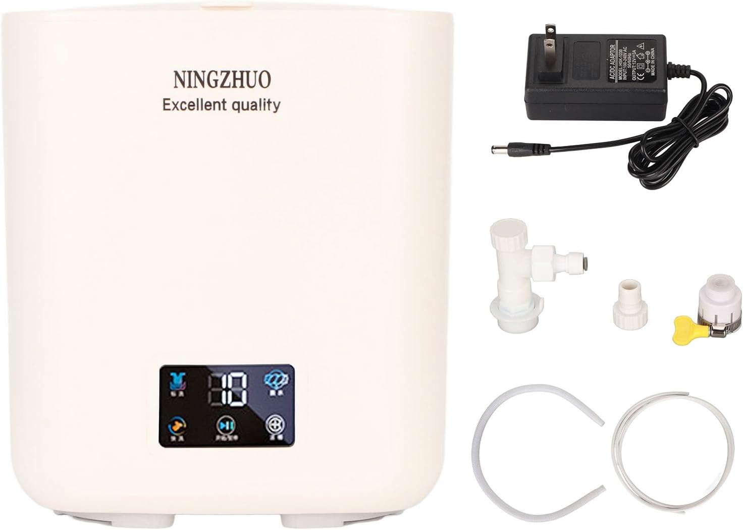 7L Automatic Small Washing Machine Portable Washing Machine Compact Laundry Washing Machine with Drying for Dormitory Family RV (US Plug)