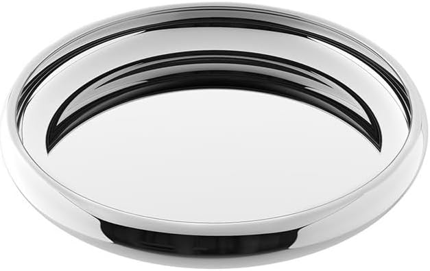 Tray Stainless Steel Dining Tray Light Luxury Western Food Tray Round Cup Kettle Storage Tray Fruit Tray Serving Trays